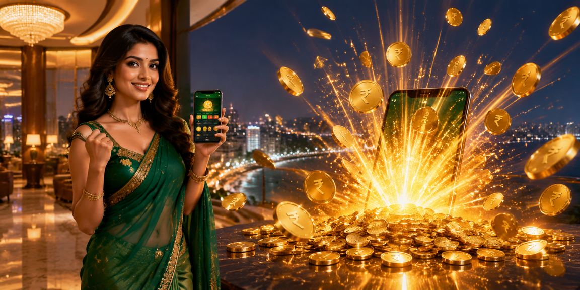 Player registering on mobile casino app in Mumbai
